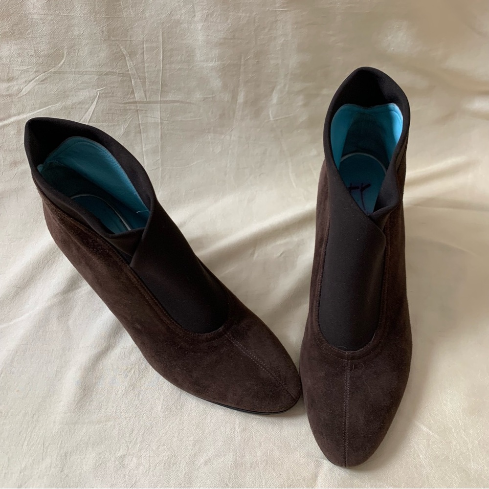 Thierry Rabotin Dark Brown Heeled Boots